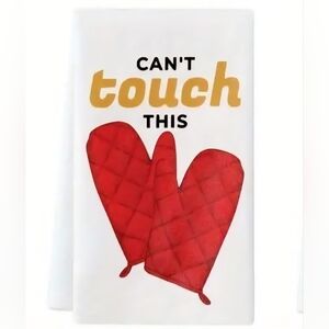 White  Towel with Fun Text